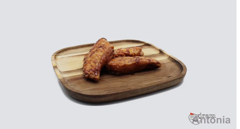 Ales de pollastre BBQ