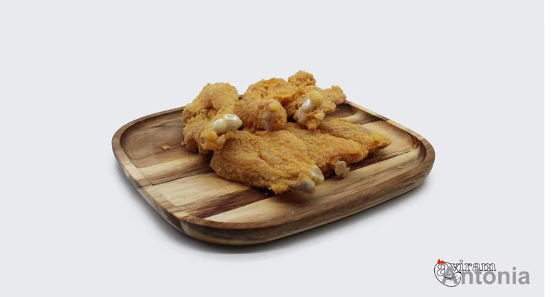 Ales de pollastre arrebossades crunch