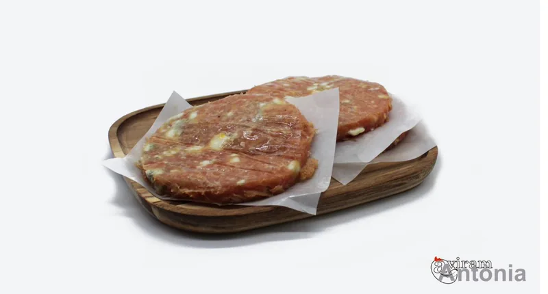 Hamburguesa de pollastre amb roquefort