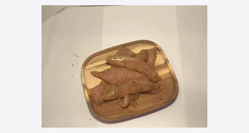 Pavo blanc adobat