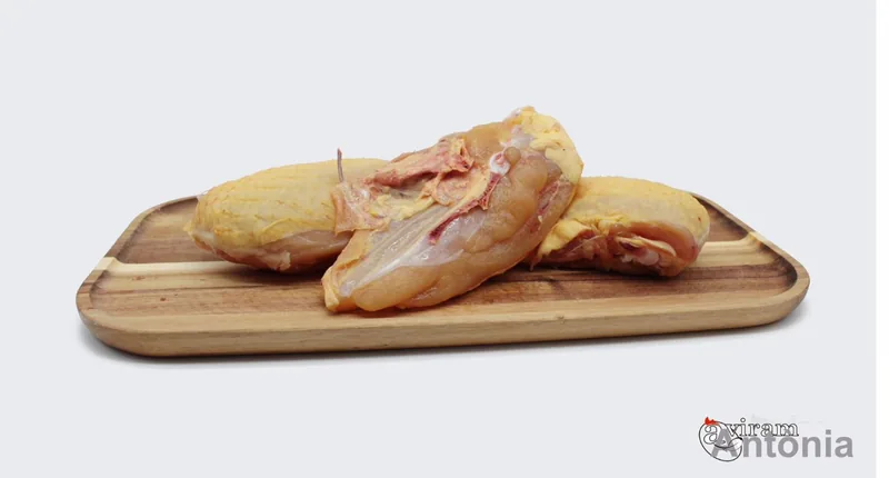 Pit de pollastre amb pell