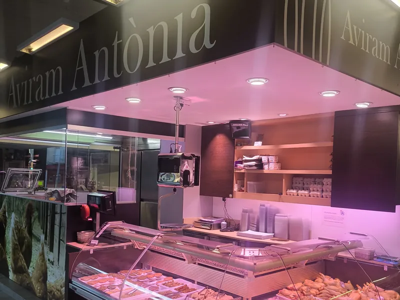 Façana de l'Aviram Antònia al Mercat d'Olot