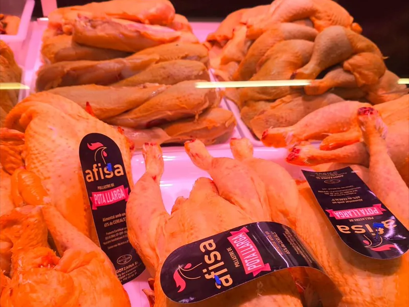 Pollastres frescos de pagès